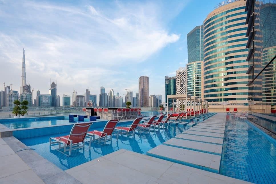 Canal Central Business Bay - basen