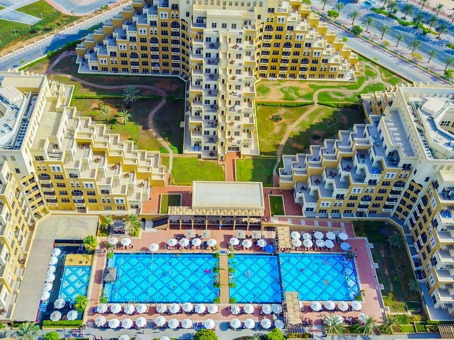 teren hotelu, basen