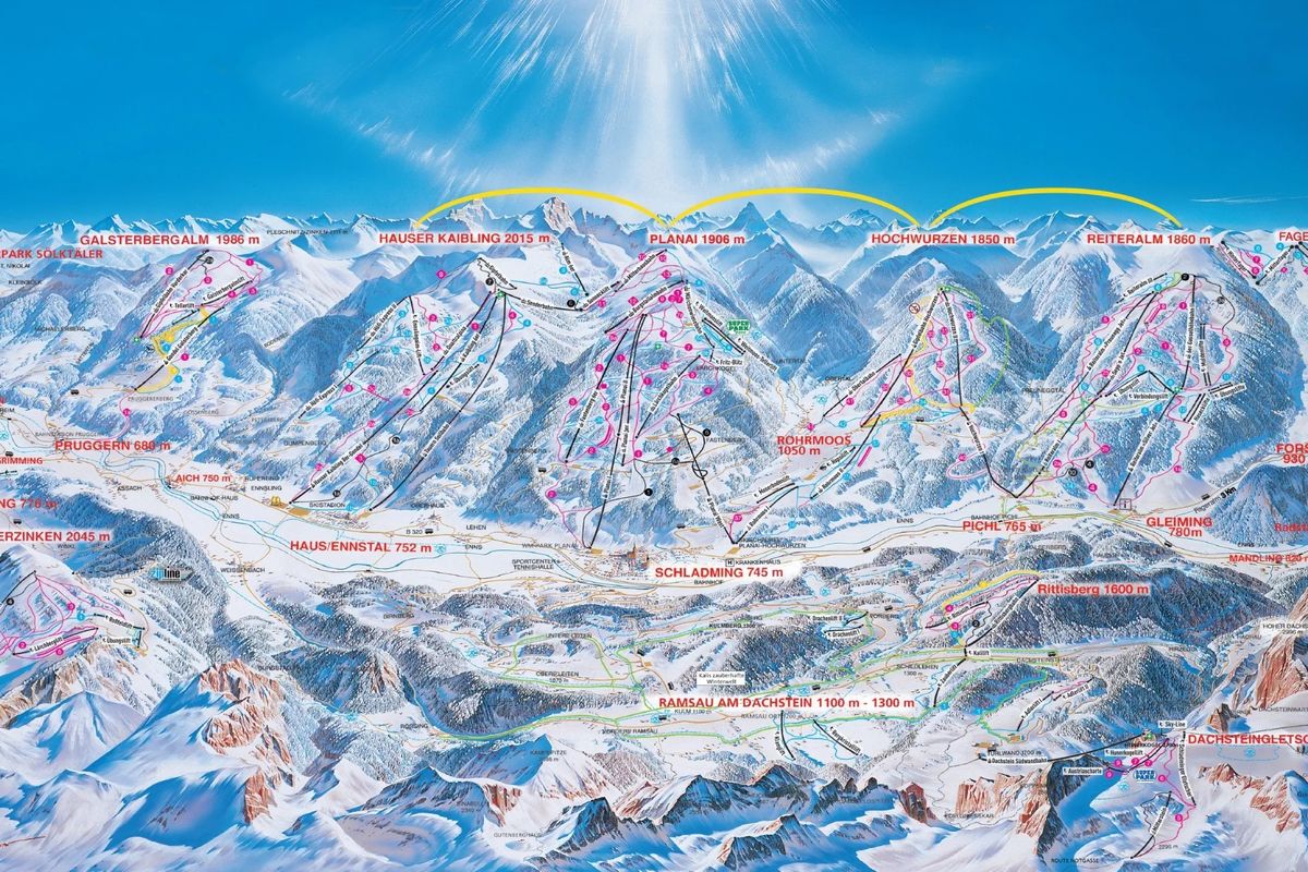 góry, wyciągi narciarskie