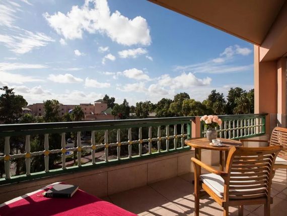 teren hotelu, balkon / taras