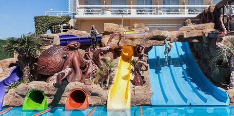 basen, zjeżdżalnia, brodzik