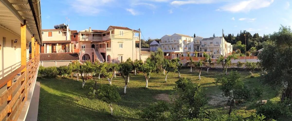 teren hotelu, obiekt