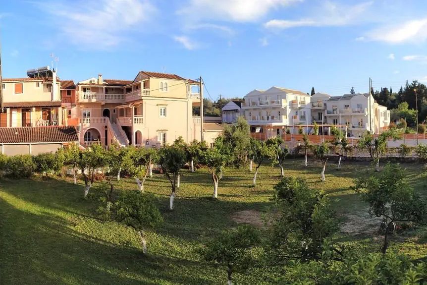 teren hotelu, obiekt