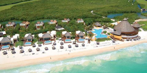teren hotelu, plaża