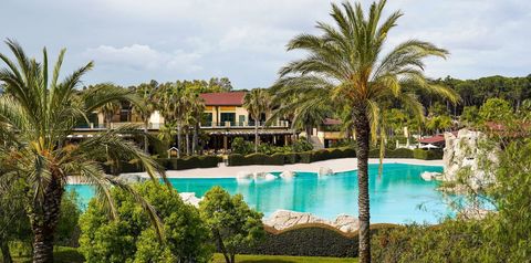 obiekt, teren hotelu, basen