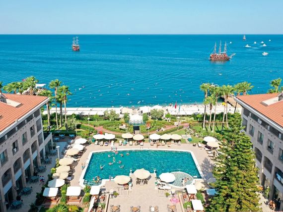 teren hotelu, basen