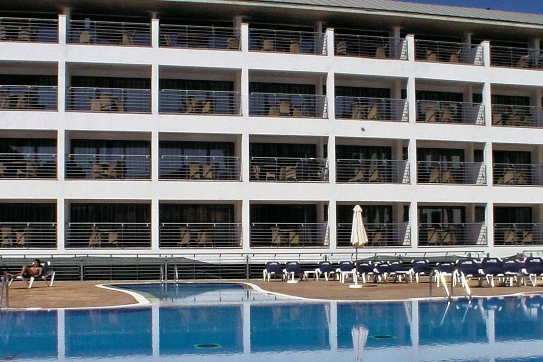 balkon / taras, obiekt, basen