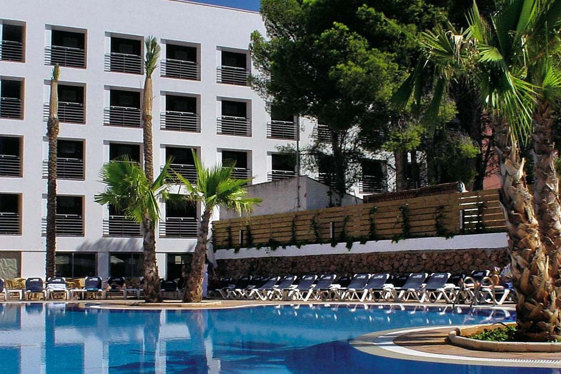 teren hotelu, obiekt, basen