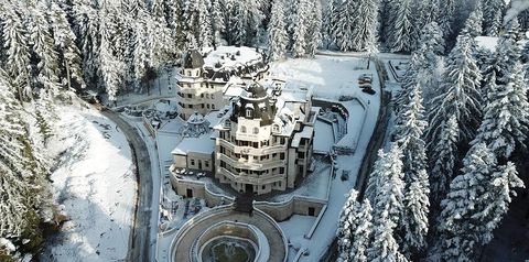 obiekt, teren hotelu, góry