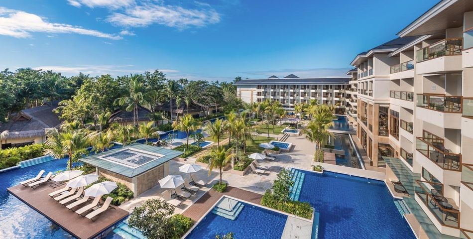teren hotelu, basen
