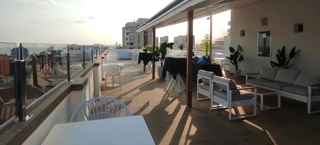 balkon / taras, restauracja
