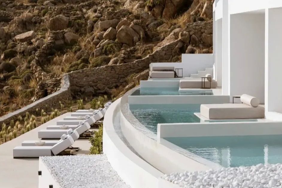 teren hotelu, balkon / taras, basen