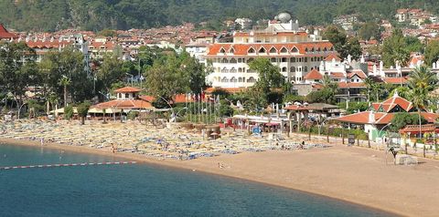 teren hotelu, budynek główny