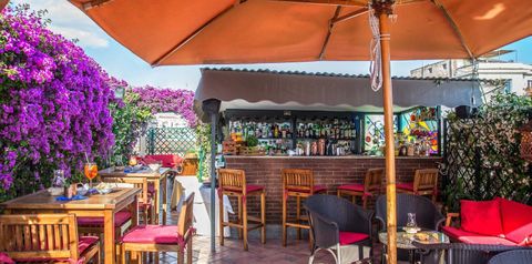 drink bar, teren hotelu