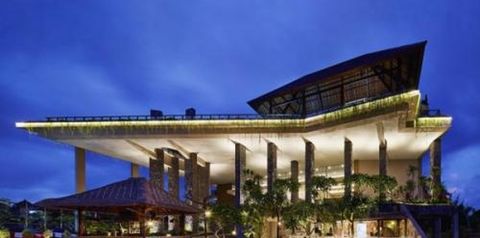 restauracja, teren hotelu