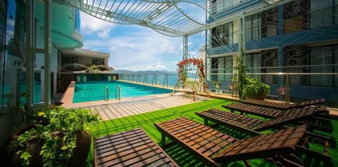 góry, teren hotelu, basen