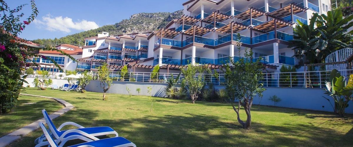 obiekt, teren hotelu, góry