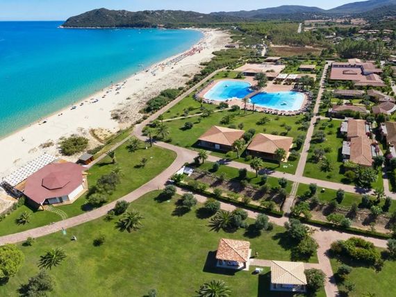 teren hotelu, plaża
