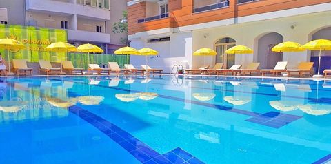 obiekt, teren hotelu, basen