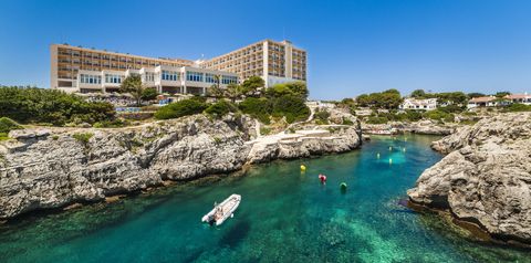 obiekt, teren hotelu