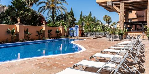 teren hotelu, basen, drink bar