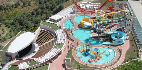 aquapark, zjeżdżalnia