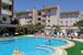 obiekt, teren hotelu, basen