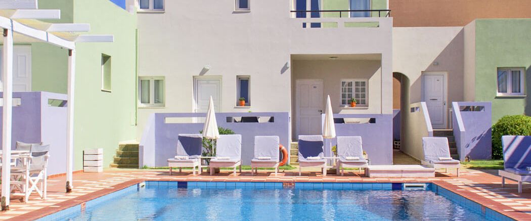 obiekt, teren hotelu, basen