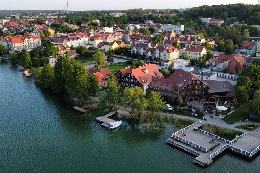 obiekt, teren hotelu