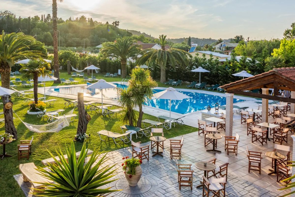 pool bar, teren hotelu, basen