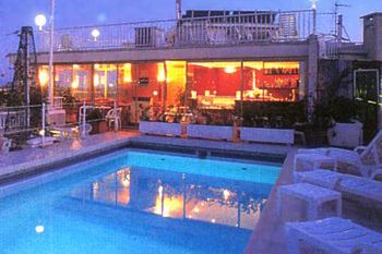 pool bar, balkon / taras, basen