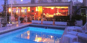 pool bar, balkon / taras, basen