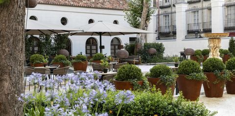 teren hotelu, restauracja