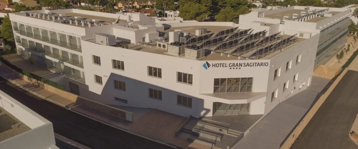 teren hotelu, obiekt