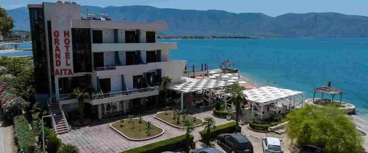 plaża, teren hotelu, obiekt