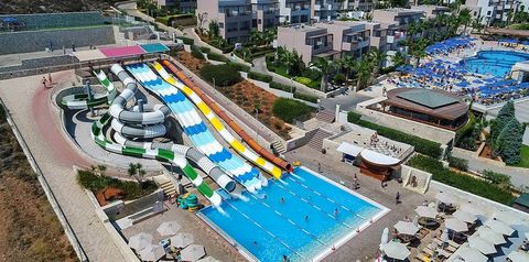 basen, zjeżdżalnia