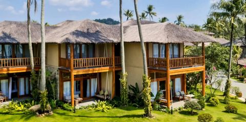 obiekt, teren hotelu, balkon / taras