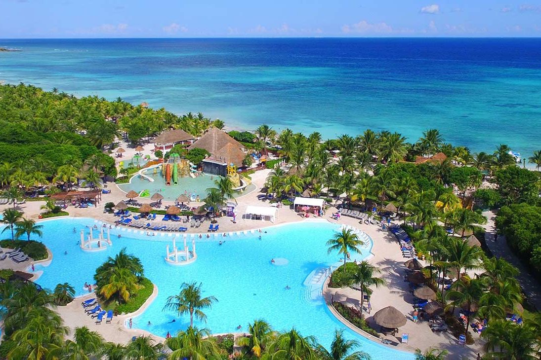 basen, zjeżdżalnia