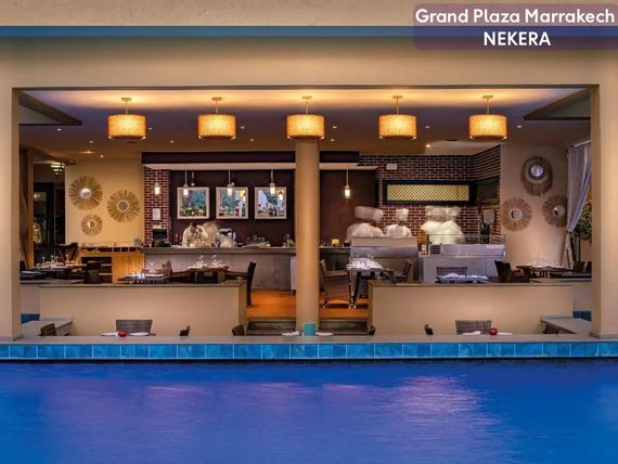 pool bar, basen, restauracja