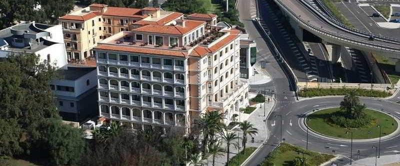 teren hotelu, obiekt