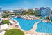 teren hotelu, basen, zjeżdżalnia