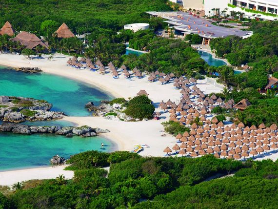 teren hotelu, plaża