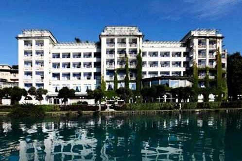 teren hotelu, obiekt