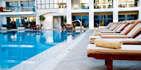 teren hotelu, basen