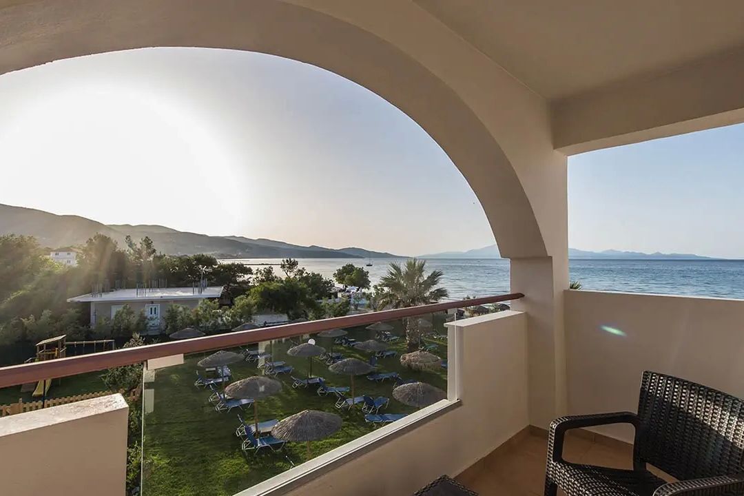 Alykanas Beach - balkon / taras