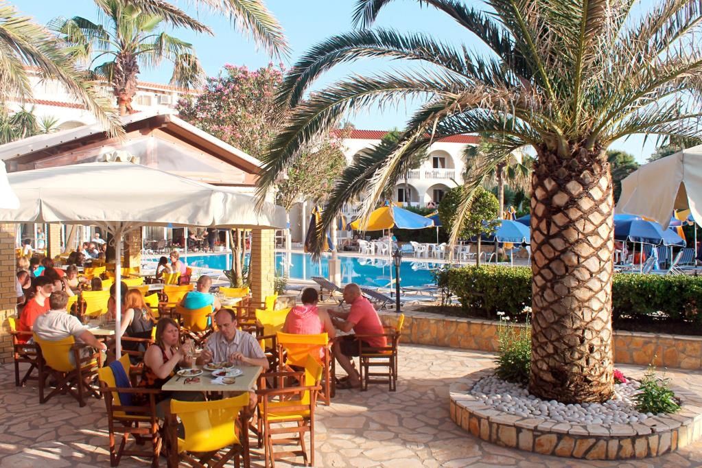 Angela Beach - teren hotelu