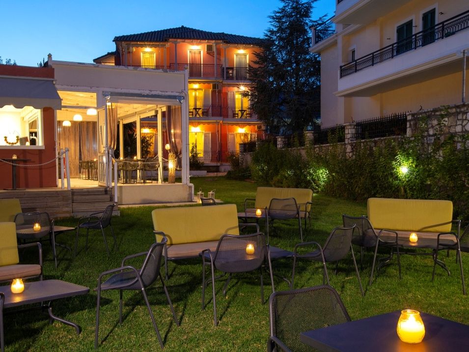 obiekt, teren hotelu