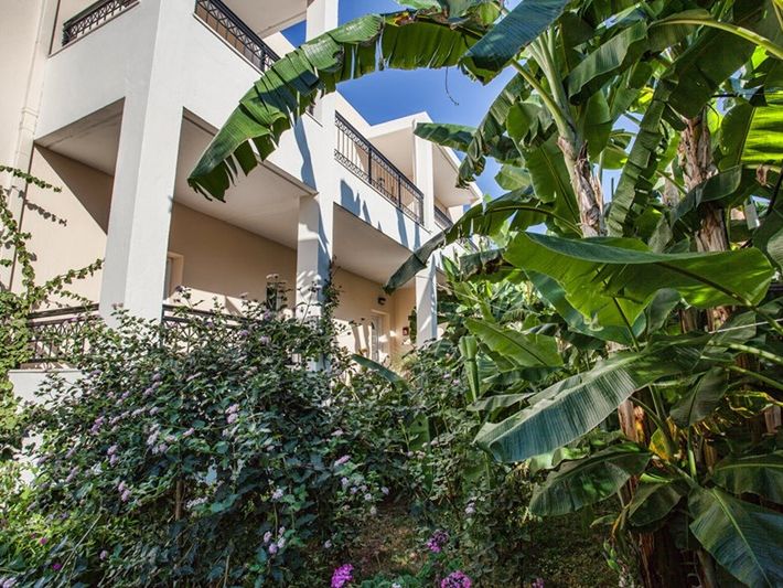 obiekt, teren hotelu