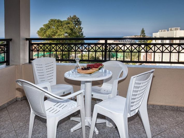 teren hotelu, balkon / taras