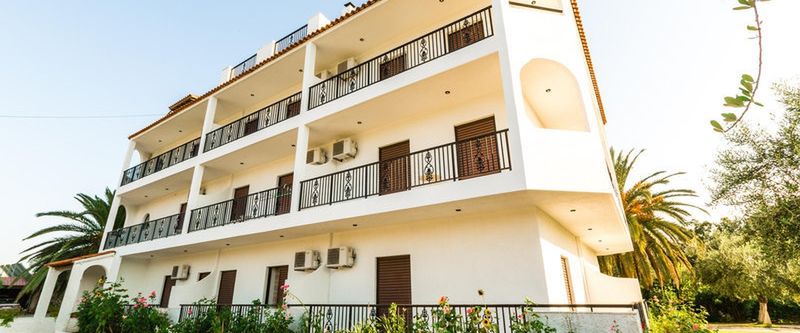 obiekt, teren hotelu